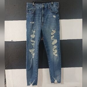 Aeropostale Women Super High Rise Curvy Jegging Jeans